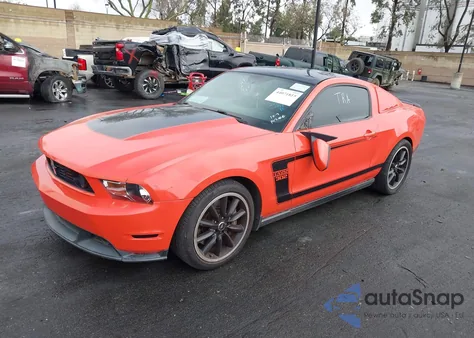 2012 Ford Mustang Boss 302 z USA, uszkodzony, nr VIN 1ZVBP8CU3C5224207